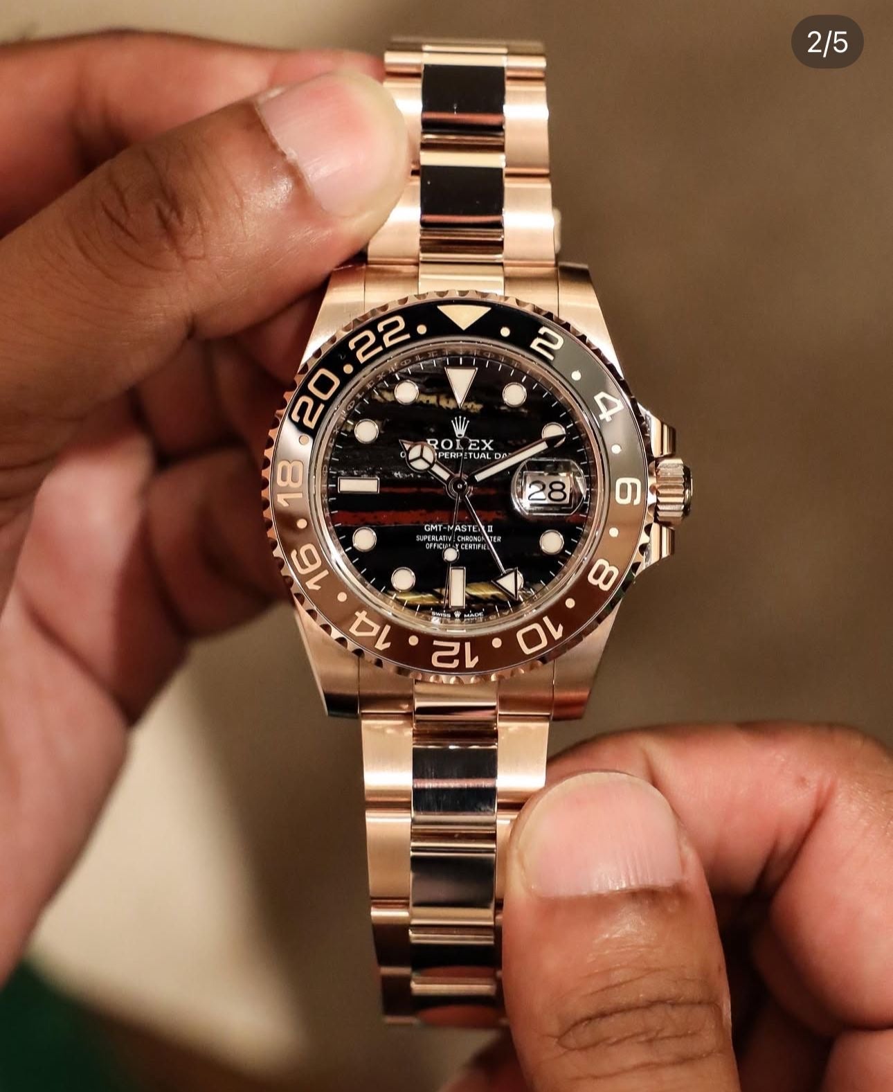 GMT Master II – Ever Rose Edition |2025 Premium Automatic Watch for Men