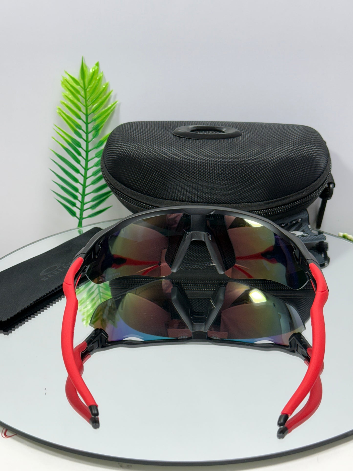 Oakley RADER-EV Sports ( Red Mirror & Black )