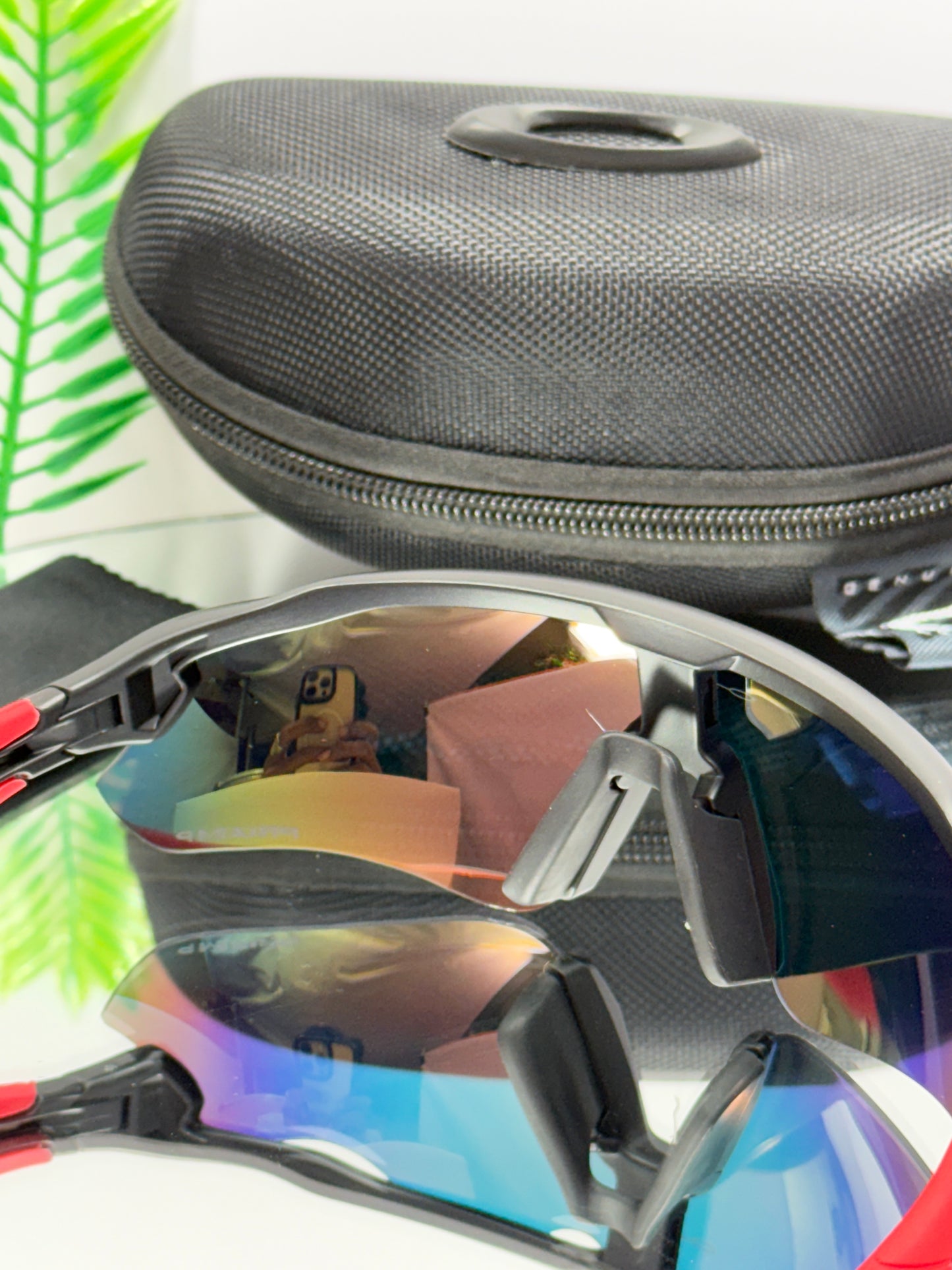 Oakley RADER-EV Sports ( Red Mirror & Black )